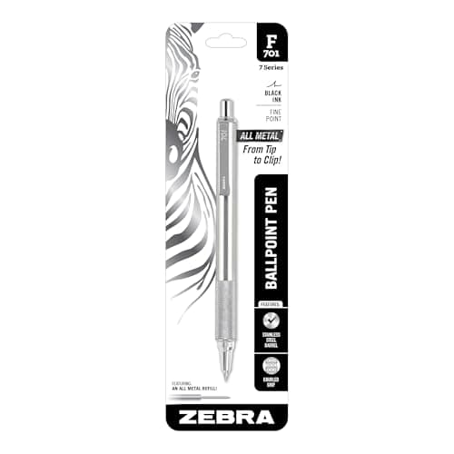 Zebra Zebra F-701 Stainless Steel Ballpoint