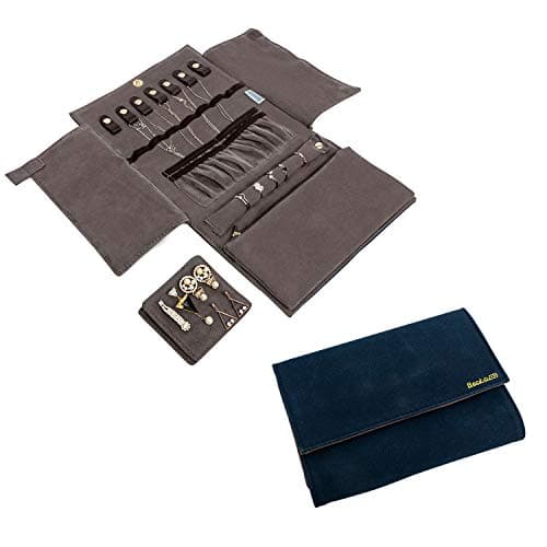 Becko US Becko US Travel Jewelry Organizer Roll