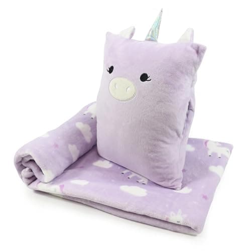 VigorSpring VigorSpring 3-in-1 Kids Travel Pillow and Blanket Set