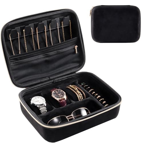 ProCase ProCase Men's Travel Jewelry Case