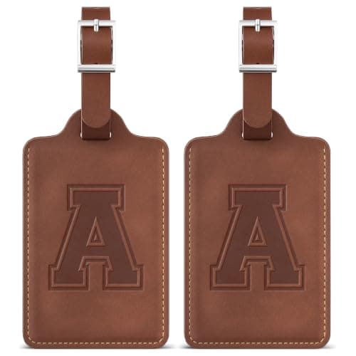 Toughergun Toughergun Leather Luggage Tags (2-Pack)