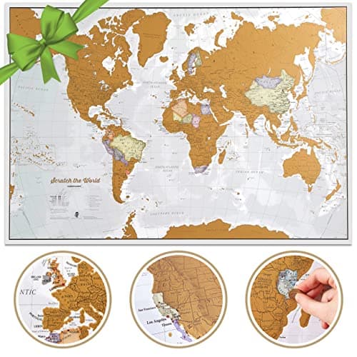 Maps International Scratch The World Travel Map